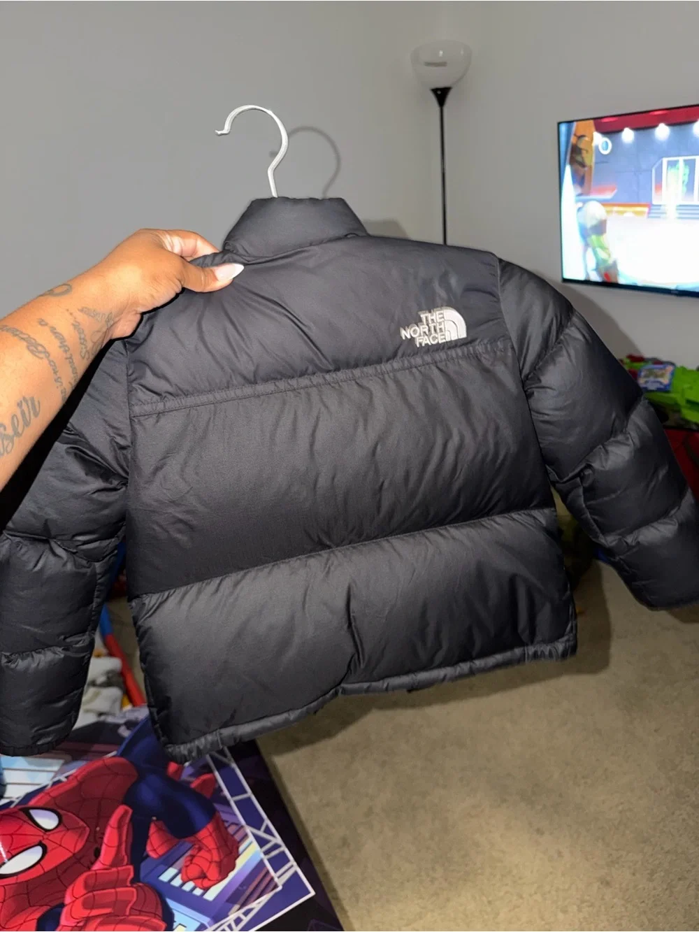 The North Face insulated quilted